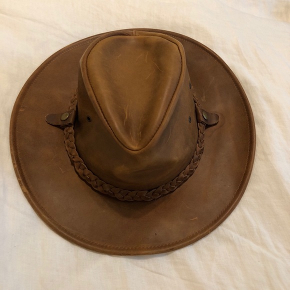 Free People Accessories - Safari leather henschel hat (free people)